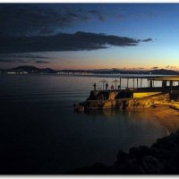 Nissaki in the Night, Corfu