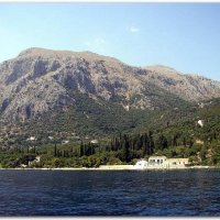 Nissaki from the Sea, Corfu