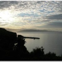 Viewing Mainland from Nissaki, Corfu