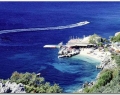 Viewing the Beach of Nissaki from the Mountain, Corfu